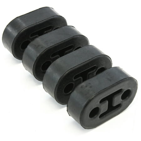 4 Exhaust Insulators Reduces Vibration fits 2005-2009 Audi A4 Hanger Check Listing for Application