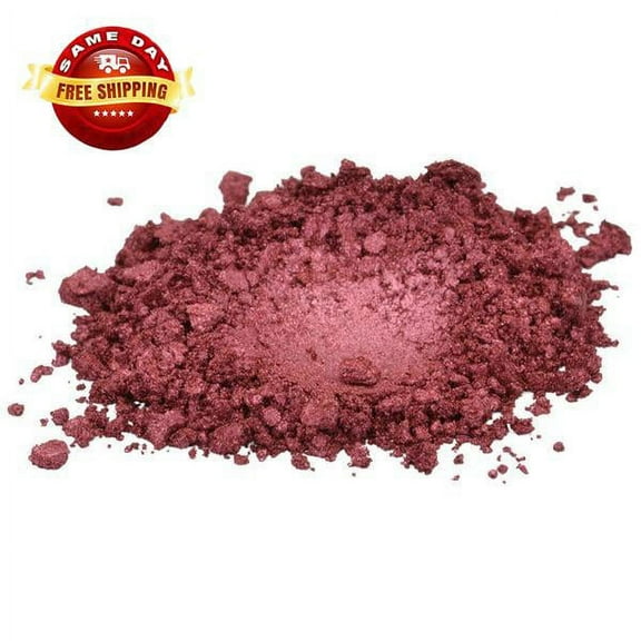 QUEEN KATHRYN RED BROWN LUXURY MICA COLORANT PIGMENT POWDER COSMETIC GRADE 1 OZ