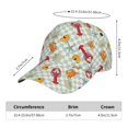 thumbnail image 3 of Yiaed Lobster Sea Shell Print Cap Adjustable Size for Running Workouts and Outdoor Activities All Seasons, 3 of 5