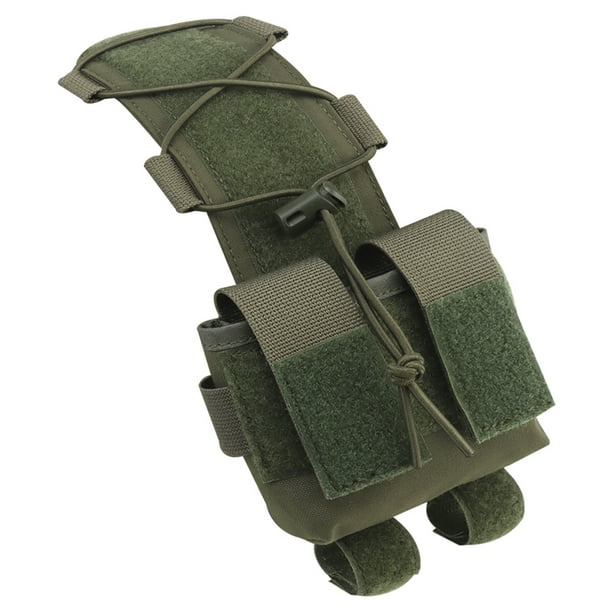 FLhrweasw Estuche para Batería MK2 Contrapeso para Accesorios para Paintball (verde Militar)