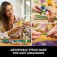 thumbnail image 6 of LEGO Botanicals Artificial Wildflower Bouquet - Fake Indoor Flower Building Set for Home, Kitchen, Desk Decoration, Adults Ages 18+ - Birthday or Anniversary Gift Idea - 10313, 6 of 10