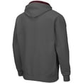 thumbnail image 3 of Men's Colosseum Charcoal Tennessee Volunteers Arch & Logo 3.0 Full-Zip Hoodie, 3 of 3