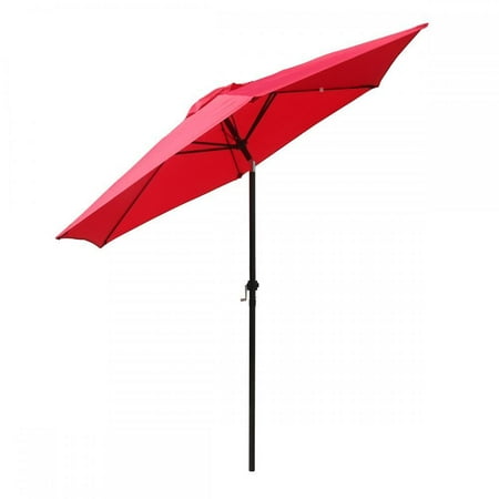 Patio Umbrella 9 Aluminum Outdoor Patio Market Umbrella Tilt W