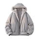 thumbnail image 1 of Ceisia Men's Outdoor Sports Jacket Hooded Long Sleeve Summer Loose Fit with Zipper Gift, 1 of 6