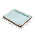 thumbnail image 3 of Elevated Reversible Pet Bed Gel Pad Summer Comfort Mat with Removable Washable Cover for Dogs and Cats, 3 of 3