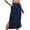 Blue #2, variant on pstuiky Skirt for Women , Women Spring Summer Denim Skirt Casual Mid-Length Skirt with Pockets Leisure
