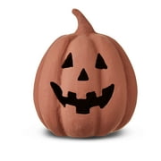 Paper Mache Brown Pumpkin Decor, 8" Height, Fall by Way To Celebrate
