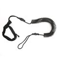 thumbnail image 1 of TPU Black Elastic Water Sports Foot Rope Surfing Paddle Board Ankle Spring Traction Strap, 1 of 8