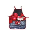 thumbnail image 1 of IH Casa Decor Apron With Pocket Fresh Apples - Set of 2, 1 of 2