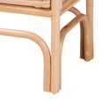 thumbnail image 5 of bali & pari Carabella Bohemian Natural Rattan 1-Drawer Nightstand, 5 of 8