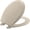 Almond, variant on 1500EC 006 Toilet Seat with Easy Clean & Change Hinges, Elongated, Durable Enameled Wood, Bone, 1 Pack