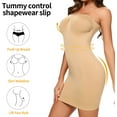 thumbnail image 4 of Vaslanda Strapless Shapewear Slip for Women Tummy Control Seamless Full Body Shaper Under Dress Slip, 4 of 7