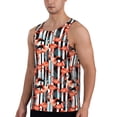 thumbnail image 2 of Haiem Cool Flamingo Men Workout Tank Top Gym Bodybuilding Sleeveless Muscle T Shirts Athletic Tank Breathable Workout Shirt-3X-Large, 2 of 8