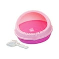 thumbnail image 2 of perfeclan , Closed Cat , , Easy Access, Convenient , Semi-Opening Cat , Kitten Pet Gift Pink, 2 of 9