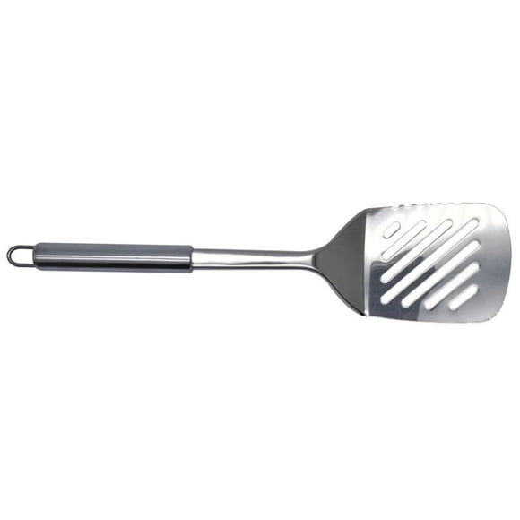 Fackelmann Spatule de Cuisine à Fentes en Acier Inoxydable 33 cm