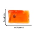 thumbnail image 2 of ERK 1Pcs Gel Hand Warmer Click Type Instant Heating Reusable Small PVC Warm Durable Heat Dissipation Mechanism Outdoor Working Function In Cold Weather Round Square 60ml, 2 of 4