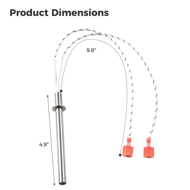 Pellet Stove Igniter, SRV7000-660-AMP Igniter Compatible with Pel Pro 130/60  Stoves, 120V 300W Stove Igniter Replacement, Fireplace Hot Rod Igniter -  Walmart.com