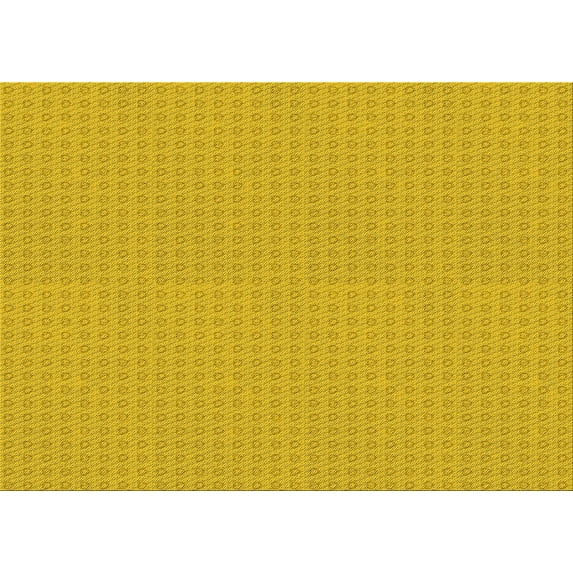 Ahgly Company Indoor Rectangle Patterned Orange Gold Area Rugs, 5' x 7'