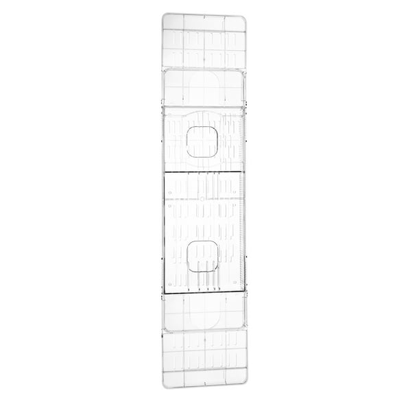 Sutowe Bathtub Tray Clear Bath Table Tray Expandable Bath Shelf Over Tub Easy to Use Bathtub Storage Table Multifunctional Bathroom Accessories for Home Bathroom