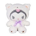 thumbnail image 1 of Lindo Cos Cross Dressing Serie Oso Blanco Peluche Kuromi Melody Cinnamoroll Kitty Juguetes Gao Jinjia  unisex, 1 of 2