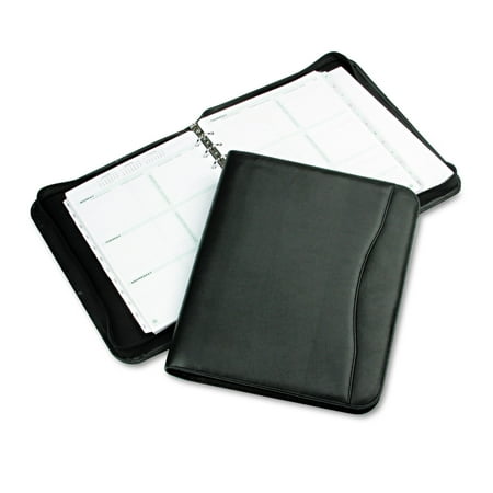 Avalon Black Leather - Avalon Simulated Leather Starter Set, 8 1/2 X 11, Black