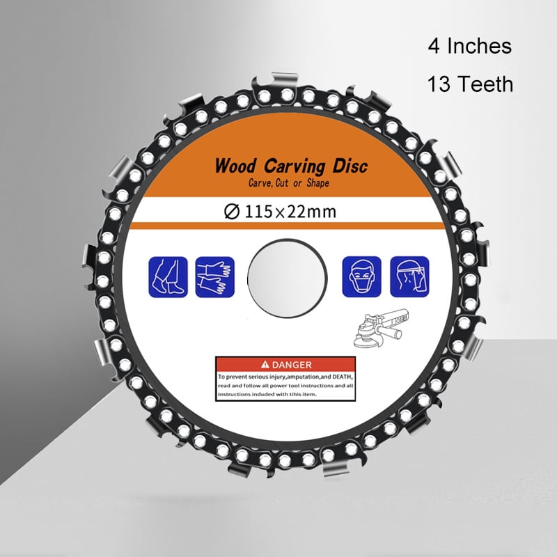 Dheera Grinder Wood Carving Disc Grinder Saw Disc for 4''/5" Angle