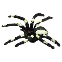 Vikakiooze 12Pcs Creative Halloween Funny Spider Decoration, 1.8 Inches Each, Props Halloween Spider Decoration for Indoor Outdoor