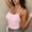 🔥 Pink, variant on No Underwire Wire Free Bra for Women Seamless Bra Seamless Wide-Shoulder Gathered-Back Tank Crop Cami Wireless Support Breathable Stretch Fabric Concealing Design for Large Bust Summer