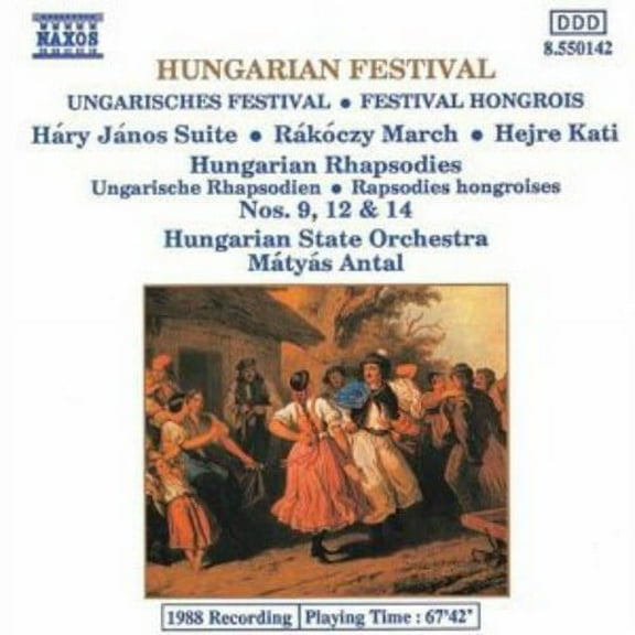 Matyas Antal - Hungarian Rhapsodies / Hary Janos Suite - Music & Performance - CD