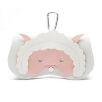 1-Pack Fashionable Portable Eyeglass Case – Chic PU Leather Sunglasses Pouch, Durable and Cute Protective Bag for Eyewear TIKA