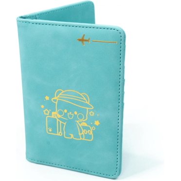 Milk Travel Passport Wallet In Teal Authorized Merchandise With 4 Card