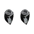 thumbnail image 1 of Guardoinrt Écharpes Écharpe Style Rétro Décontracté Enveloppe de Tête Chaude Coton Foulard Chat 175CM 2Set, 1 of 6