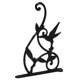 thumbnail image 2 of Hanging Plant Hook Hummingbird Cast Iron Decorative Flower Basket Wall Hanging Hooks Bracket Hanger, 2 of 5