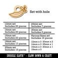 thumbnail image 2 of Scimitar Curved Pirate Sword Wood Mini Charms Shapes DIY Craft Jewelry - With Hole - 18mm (17pcs), 2 of 7