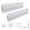12 inch, 2 Pair(4 Pcs), variant on Cleat Picture Hanger 4" Aluminum Z Clips Interlocking Wall Mounting Bracket Hardware Kit For Whiteboard Panels Shartwork Cabinet Art Frames (5 Pairs)
