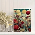 thumbnail image 2 of UXIEQU Vibrant Dahlia Botanical Canvas Print 15.75x11.81 Inches, 2 of 8