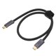 thumbnail image 2 of Cable USB 4.0 multifuncional 20Gbps transmisión de alta velocidad HD 8K 60HZ soporte PD100W tipo C a tipo C Cable 19,7 pulgadas, 2 of 5