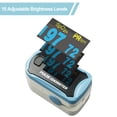 thumbnail image 5 of Easy@Home Fingertip Pulse Oximeter SpO2 Blood Oxygen Saturation Meter and Heart Rate Monitor with Rotatable OLED Display, 5 of 10