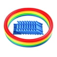 thumbnail image 1 of Tachiuwa 10 Pieces Hopscotch Rings Jumping Rings for Backyard Carnival Indoor Outdoor 11 Inch, 1 of 9