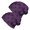 Black Cat Purple Pattern, variant on Cute Cat Face Yellow Pattern 2 Pack Slouchy Beanie Hat, Sleep Head Cover with Stretchy Fabric & Soft Texture, Heat Retaining Gifts for Birthday Christmas Thanksgiving