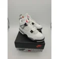 thumbnail image 4 of Ni - ke Air Jordan 4 Retro White Cement 2025 Ni - ke Shoes Men's Size 14 FV5029-100 DS New, 4 of 5
