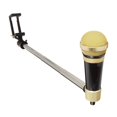 thumbnail image 1 of Set de música Oonies Selfie Micrófono con Micrófono, Selfie Stick Black, 1 of 5