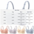 thumbnail image 4 of Uootdi Womens Wavy Texture Bow Bras Loose Fit Wireless Seamless Stretch Comfort Support Everyday Bralettes Cute Intimates Gift, 4 of 4