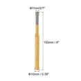 thumbnail image 2 of Uxcell 2pcs Pin Punch 7mm(2/7") 150mm Length Metric Non-marring Alloy Steel Cylindrical Alignment Punch Drive Pin Tools for Automotive Watch Repair Jewelry Craft, 2 of 6