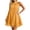 Yellow, variant on Iyufng Womens Dresses Women's Mock Neck Sleeveless Short Dress with Butterfly Design