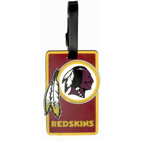 Aminco International NFL-LS-030-28 Soft Bag Tag - Washington Redskins