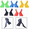 thumbnail image 3 of Capuchons de Levier de Frein de Vélo en Silicone pour Sora ST-2400/3500 Rouge, 3 of 6