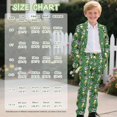 thumbnail image 7 of Xoenoiee Skull Hat Beer Shamrock Print 2Pcs Suit Set for Boys Kids St. Patrick's Day Suit Jacket Trousers with Elastic Waistband Formal Wedding Party Wear Blazer Set, Size 7-8 Years, 7 of 7