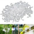 thumbnail image 1 of Secured Plastic Plant Clip, 2024 Upgrade Plant Support Clips, Garden Clips for Climbing Plants, Plastic Trellis Clips Plant Support Clips Tomato Grape, 1 of 5