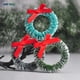 thumbnail image 2 of Guirnalda para puerta de árbol de Navidad, suministros colgantes para chimenea, pequeñas guirnaldas, bodas, fiestas y nacimiento, 12 piezas, 2 of 4